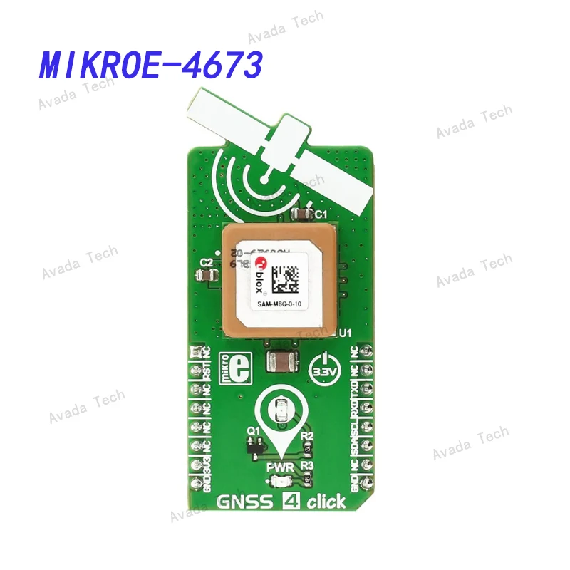 MIKROE-2045 GNSS/GPS development tool GNSS 4 Click