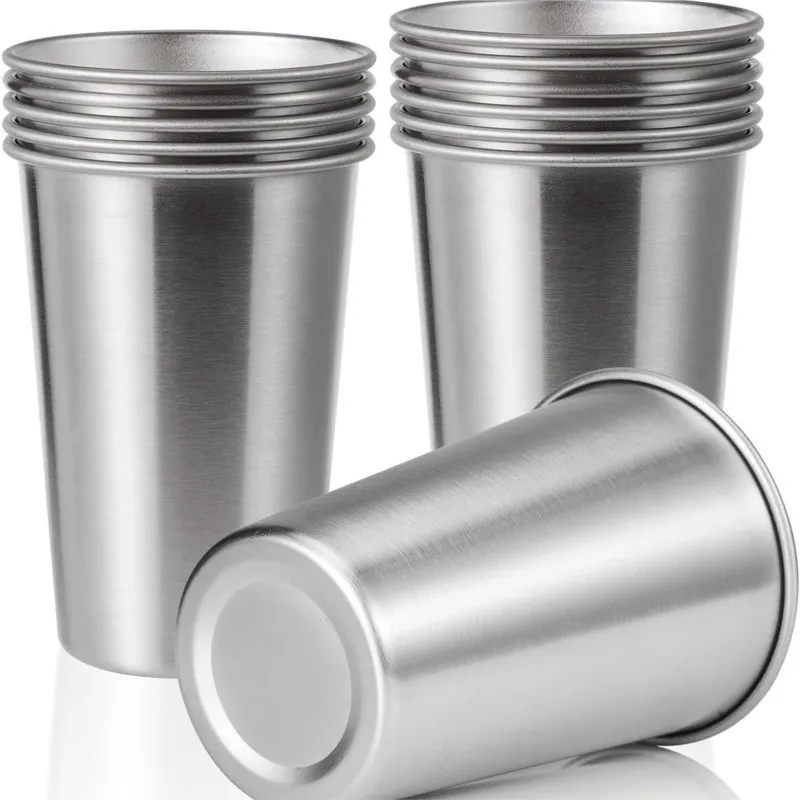 200/350/500ml 304 Stainless Steel Water Cup Ins Air-cooled Drinking Cup Camping Beer Cup Portable Milk Tea Coffee Cup A2 view 5