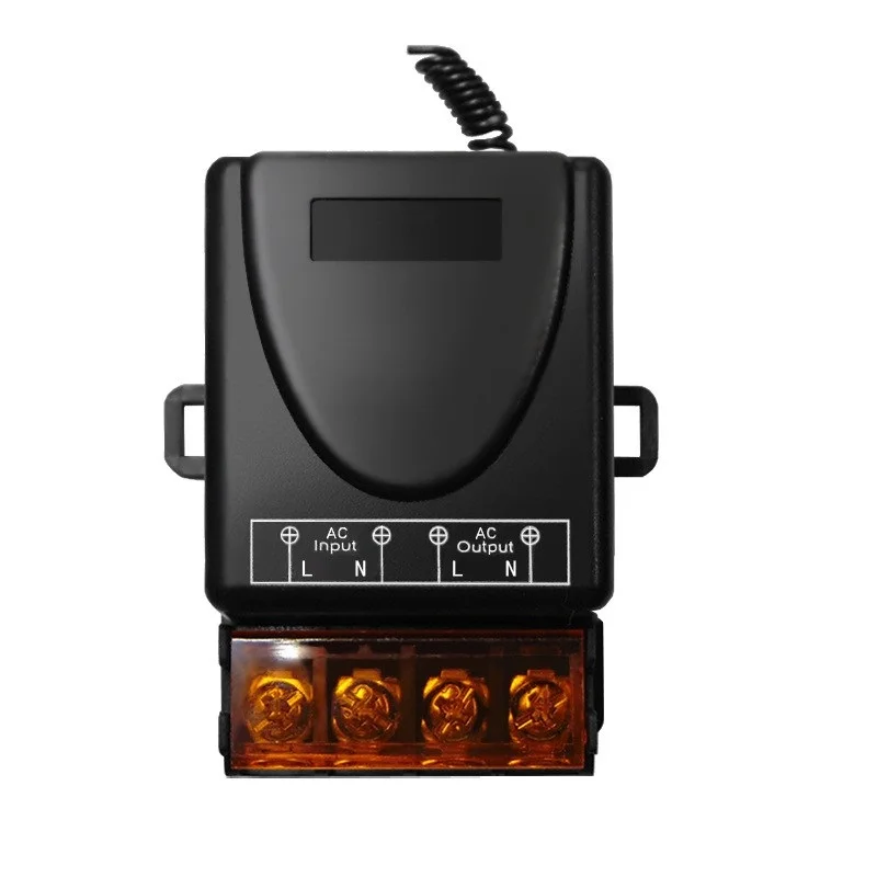 RF Wireless Remote Control Switch 433Mhz AC 220V Relay Motor Water Pump Door Access System Wireless Switch Car Power