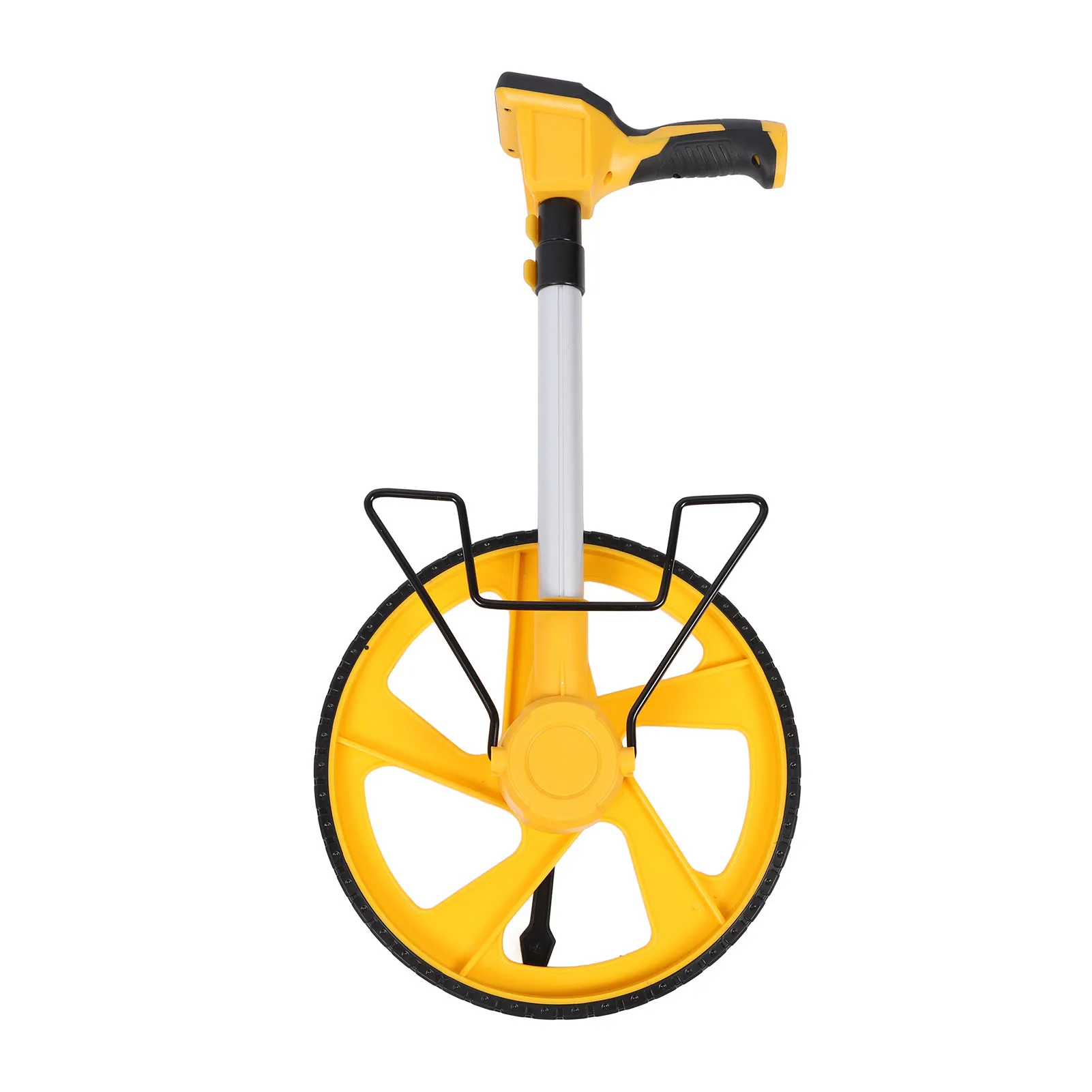 Distance Measuring Wheel with Backlit Digital Display Telescopic Rolling Measurement Tool Metric Imperial Hold Save Memory