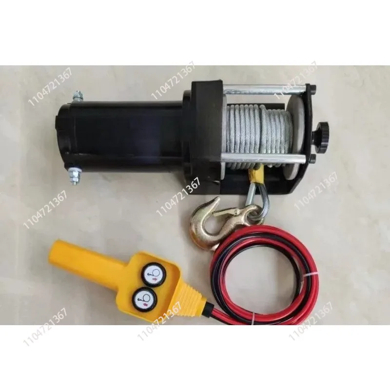 60V Electric Winch Car Crane Off-Road Vehicle Traction Small Crane for Automotive Recovery