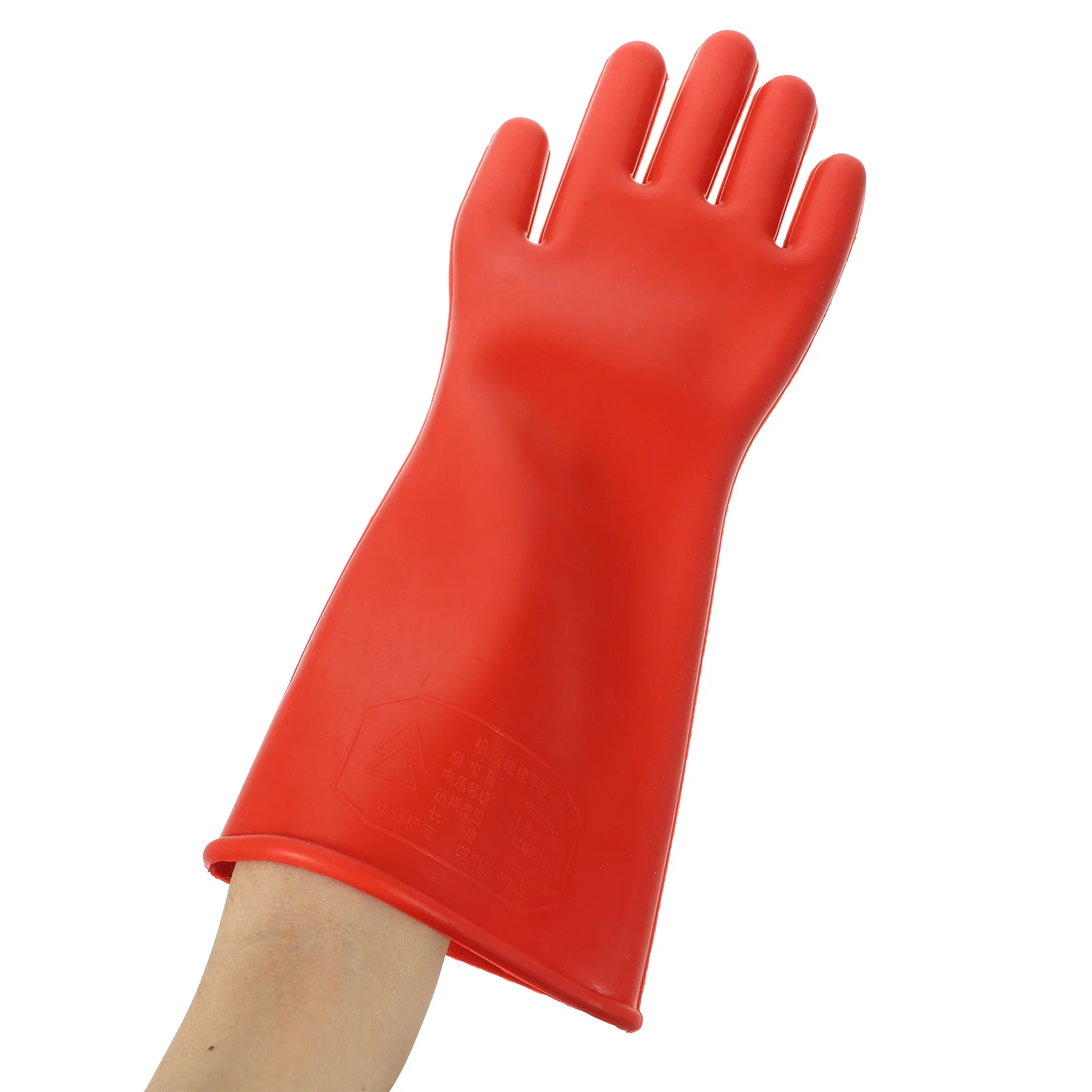 

Insulating Gloves High Voltage Electrician Rubber Protective Worker Gloves 12kv Non slip Durable Outdoor Indoor Use