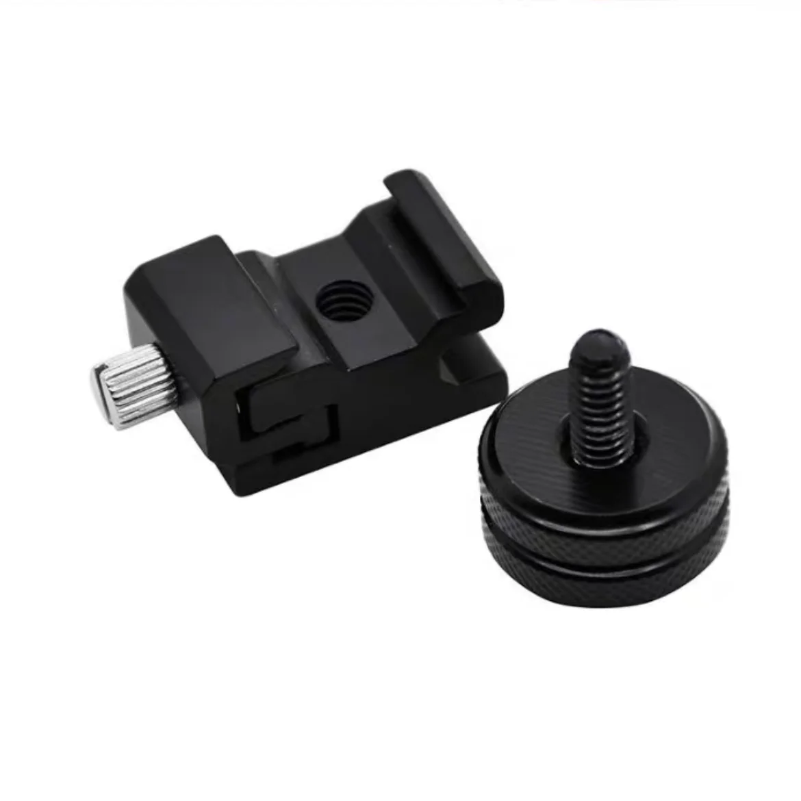 حامل أحذية بارد بكاميرا SLR ، قاعدة فلاش ، طبقة مزدوجة ، برغي حذاء ساخن ، مجموعة واجهة مرنة قابلة للتعديل