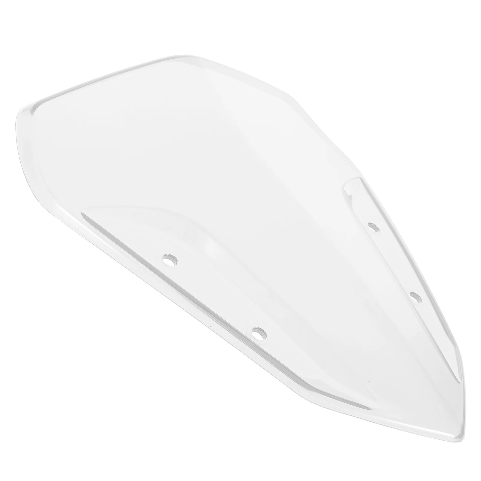 

Motorcycle Windshield Parts and Accessories Deflector Windscreen Extension Front White Clear