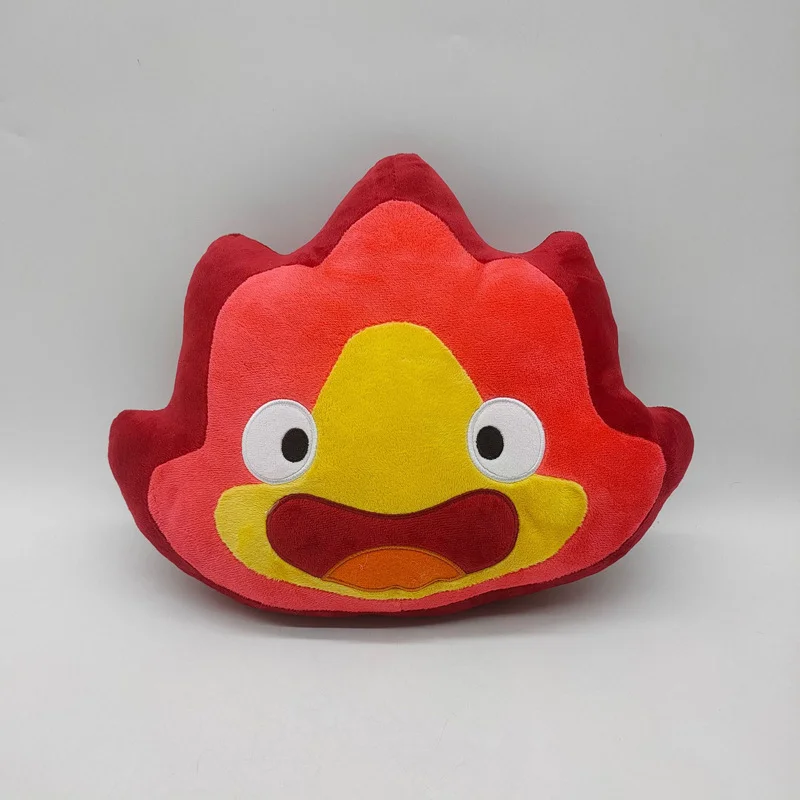 2023 nuovo 15/24cm Calcifer peluche Calcifer fuoco demone piccola fiamma bambola cuscino giocattolo lenitivo per bambini regalo di compleanno regalo