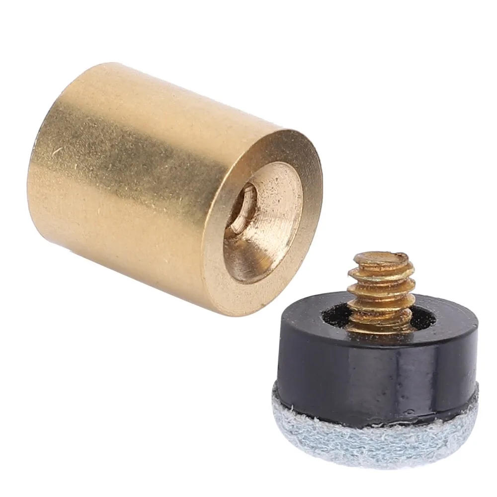 

Billiard accessories 13MM Pool Cue Tips Copper Leather Billiard Cue Tips Cue Screw Tips Replacement Parts