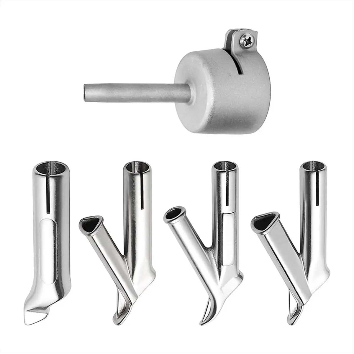 Welding Tip Nozzles, Heat- Speed Welding Nozzle for Vinyl PVC Plastic Sheet Hot Air Weldings, Heat Resisting