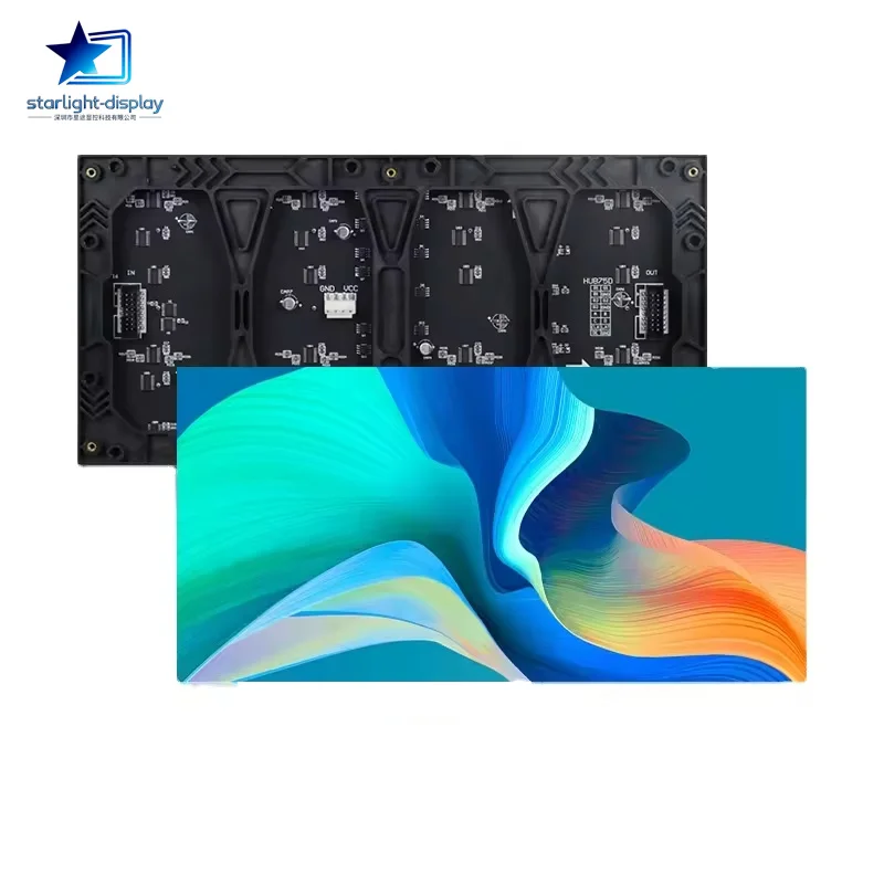 LED Display P5 32*64 Pixles 320*160mm Panel 1/16 Scan Indoor RGB Full Color HUB75 SMD P5 Led Display Module