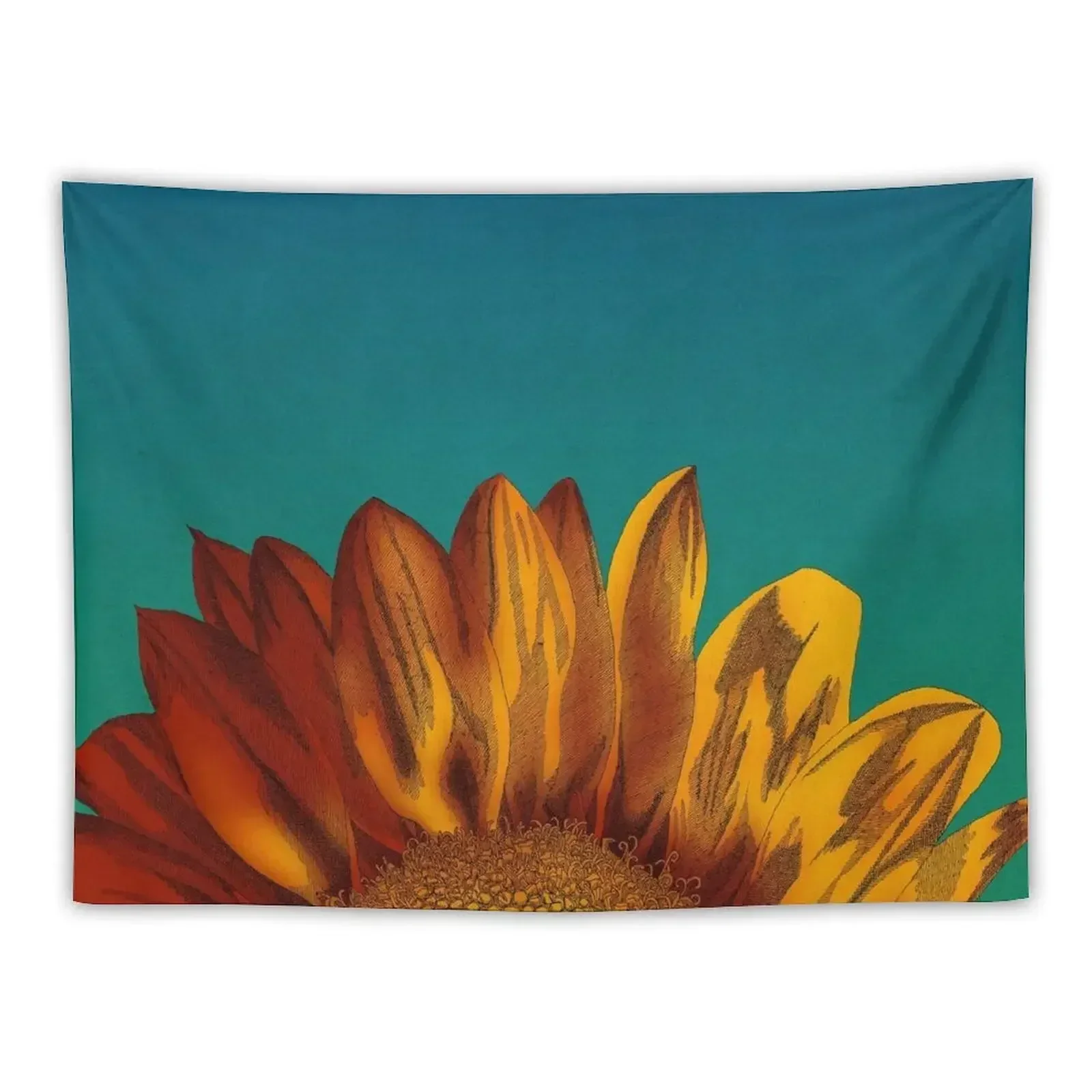 

A Sunflower Tapestry Japanese Room Decor Wall Carpet Room Decorator Kawaii Room Decor Tapestry