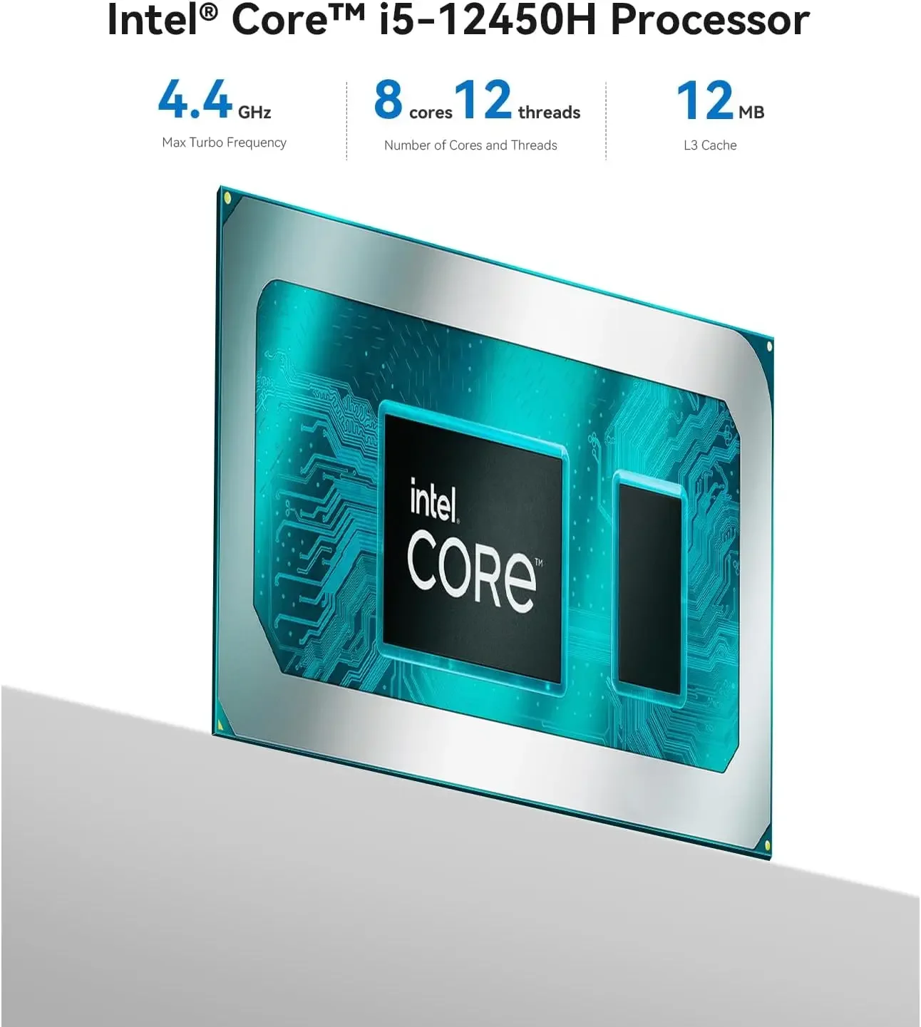 كمبيوتر صغير EQi12، معالجات Core i5 12450H (8C/12T، حتى 4.4 جيجا هرتز)، #3