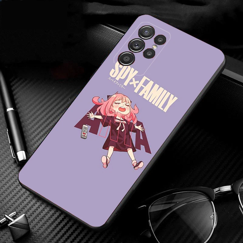 

Spy X Family Anya Forger Phone Case for Samsung S25 S24 S23 S22 S21 S20 Ultra S20 S22 S21 S20 FE S24 Plus