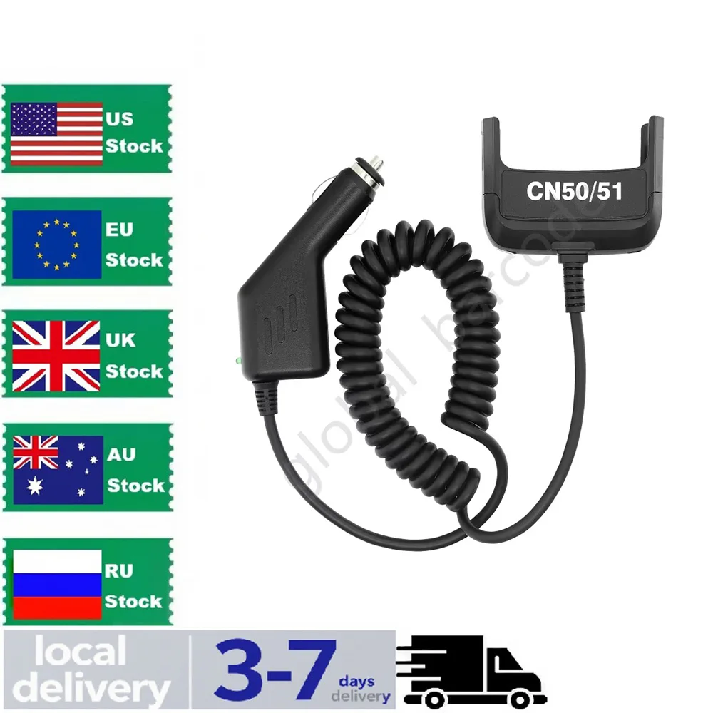 Intermec CN50 CN51 852-070-011 AE36 12-24V 00 Vehicle Power Adaptor Car Charger