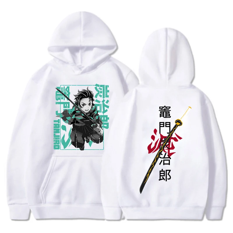 Hot Fashion Kamado Tanjirou Printed Hoodie Anime Graphic Sweatshirt Women Men Casual Tops Long Sleeve Pullover