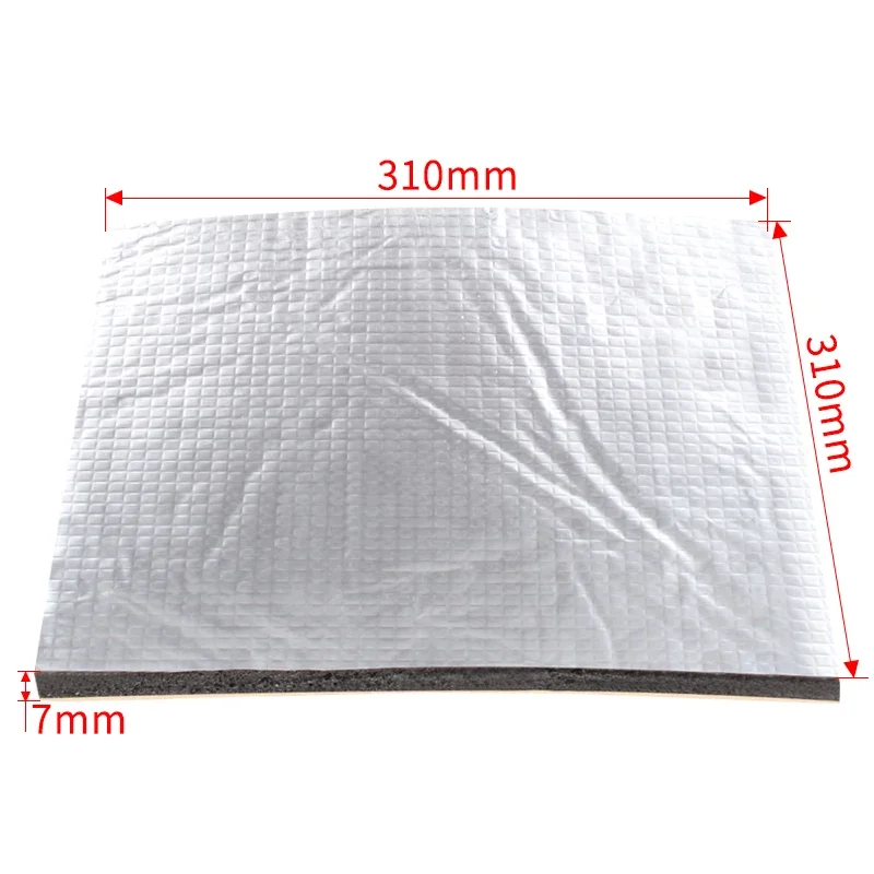 3D Printer heating bed Insulation Cotton For 3D Printer Heatbed 200 220 235 310mm Foil Self-adhesive Insulation Cotton Sticker