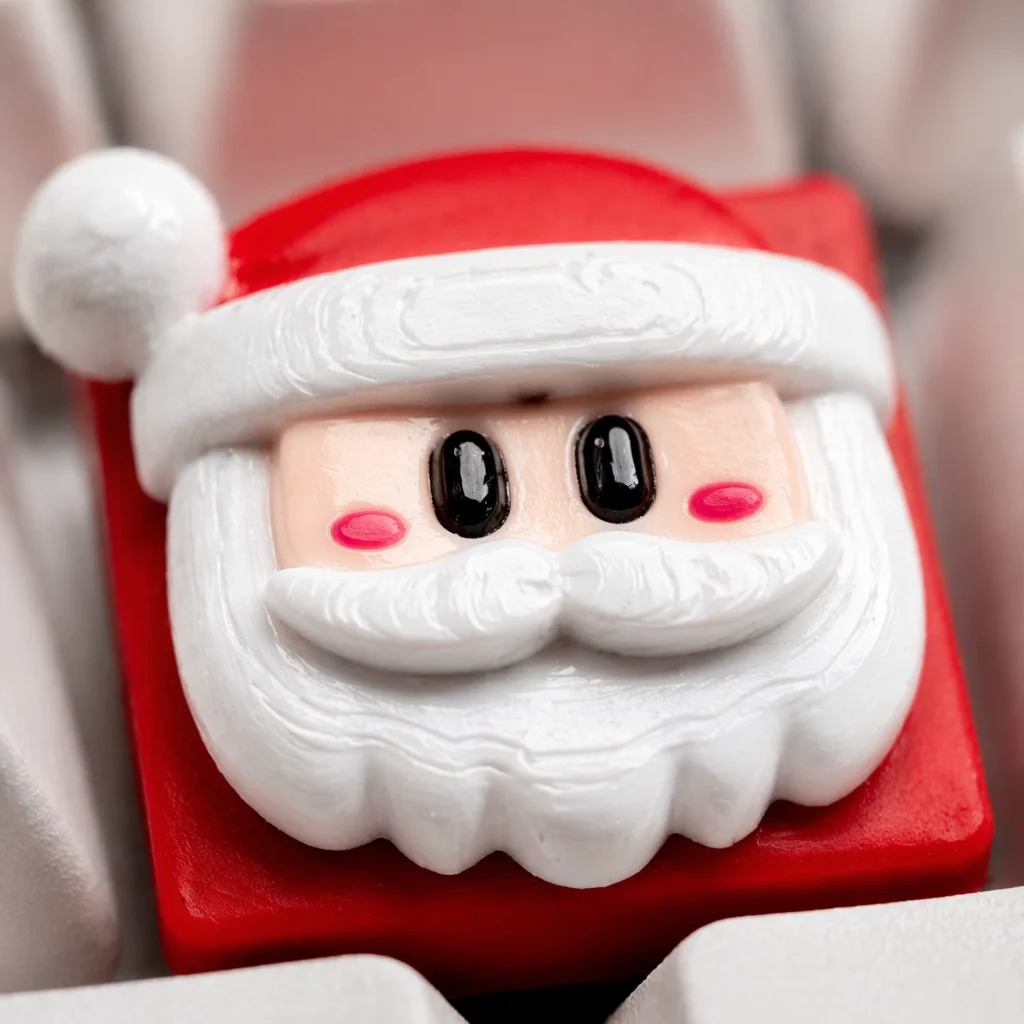 3D Printing Production Keycap For Mechanical Keyboard For Key Christmas Santa Claus Individuality For Key Cap