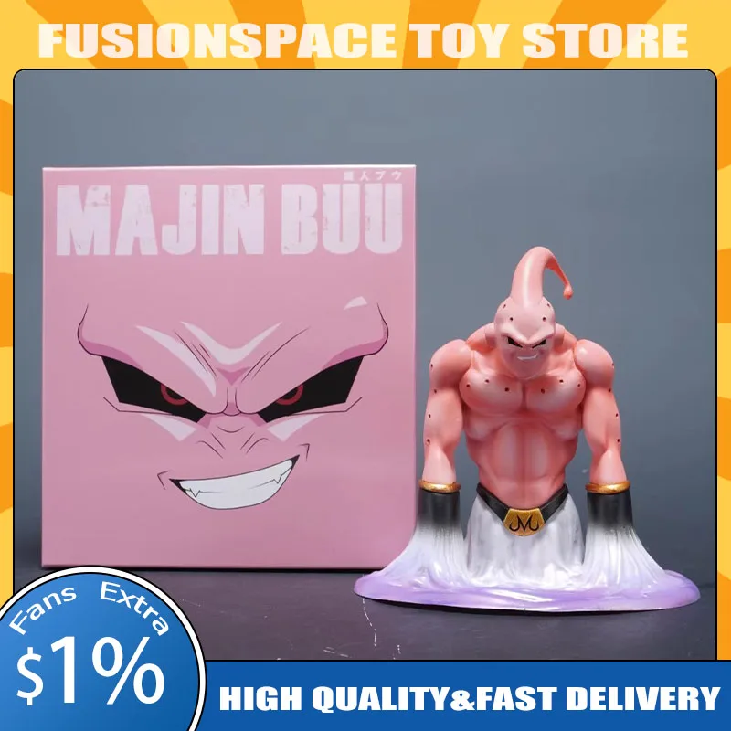 

New 13cm Dragon Ball Anime Figures Majin Buu Figurine Pvc Buu Statue Room Decoration Collection Model Boy Birthday Toys Gifts