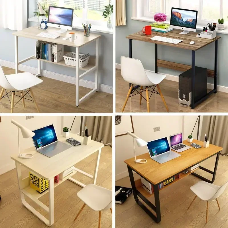 Home Computer Desk Desktop Small Apartment Simple Rectangular Bedroom Study Table Simple Student Office