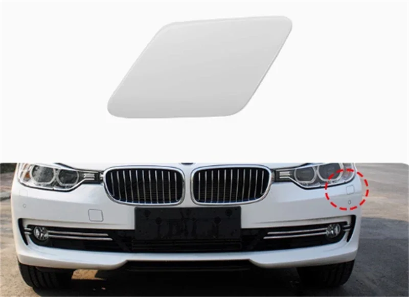 المصد الأمامي للسيارات غطاء غسالة الضوء الأمامي لسيارات BMW 3 Series F30 F31 F35 2011 2012 2013 2014 2015 51117293031 51117293032 #6
