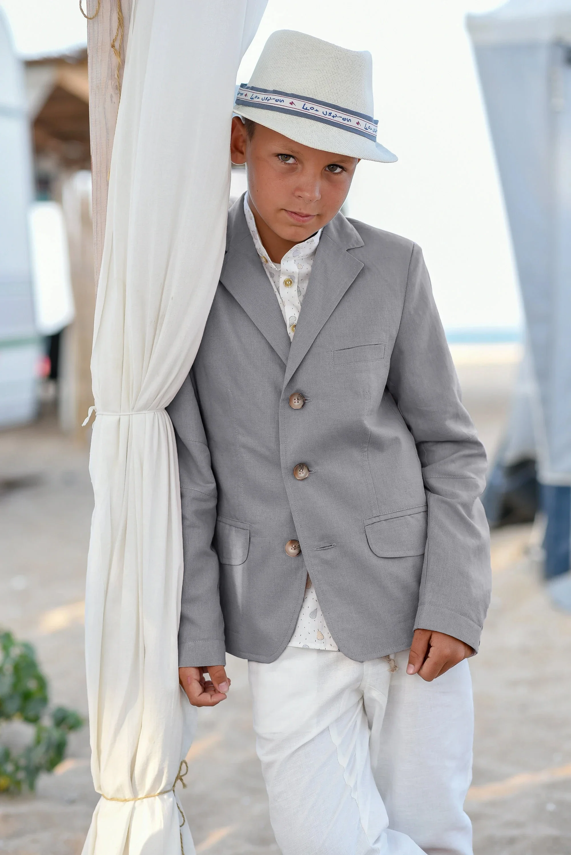

Only Blazer 1 PCS Boy's Suit Stylish Coat Wedding Kid Chorus Party Children Slim Fit Single Breasted Performance Classic Costume