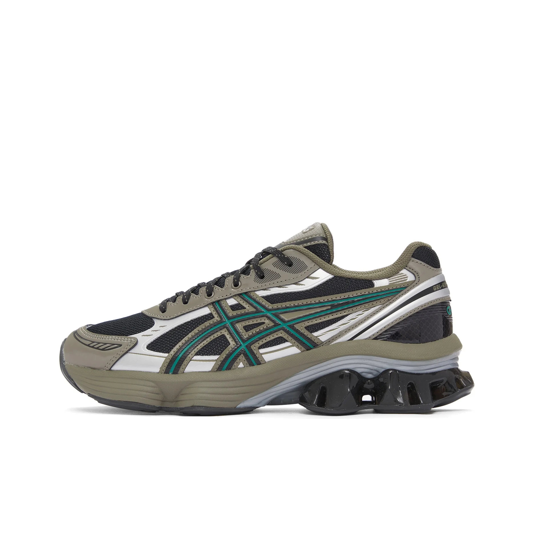 ASICS Low top Running Shoes Unisex Black Gray Umber 1203A737-002