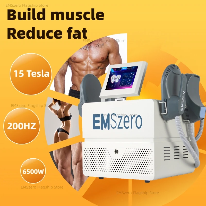 

EMSzero Neo Muscle Stimulation Shaping Slimming Machine Body Sculpt HIEMT RF Weight Lose Electromagnetic Slimming Machine