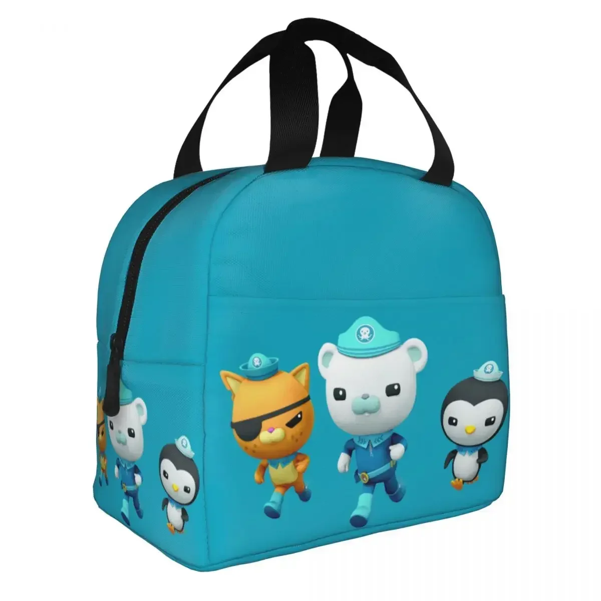 The Octonauts Insulated Lun Bags Cartoon Anime Barnacles Kwazii Peso Cooler Bag Tote  Box Sool Picnic Food Storage