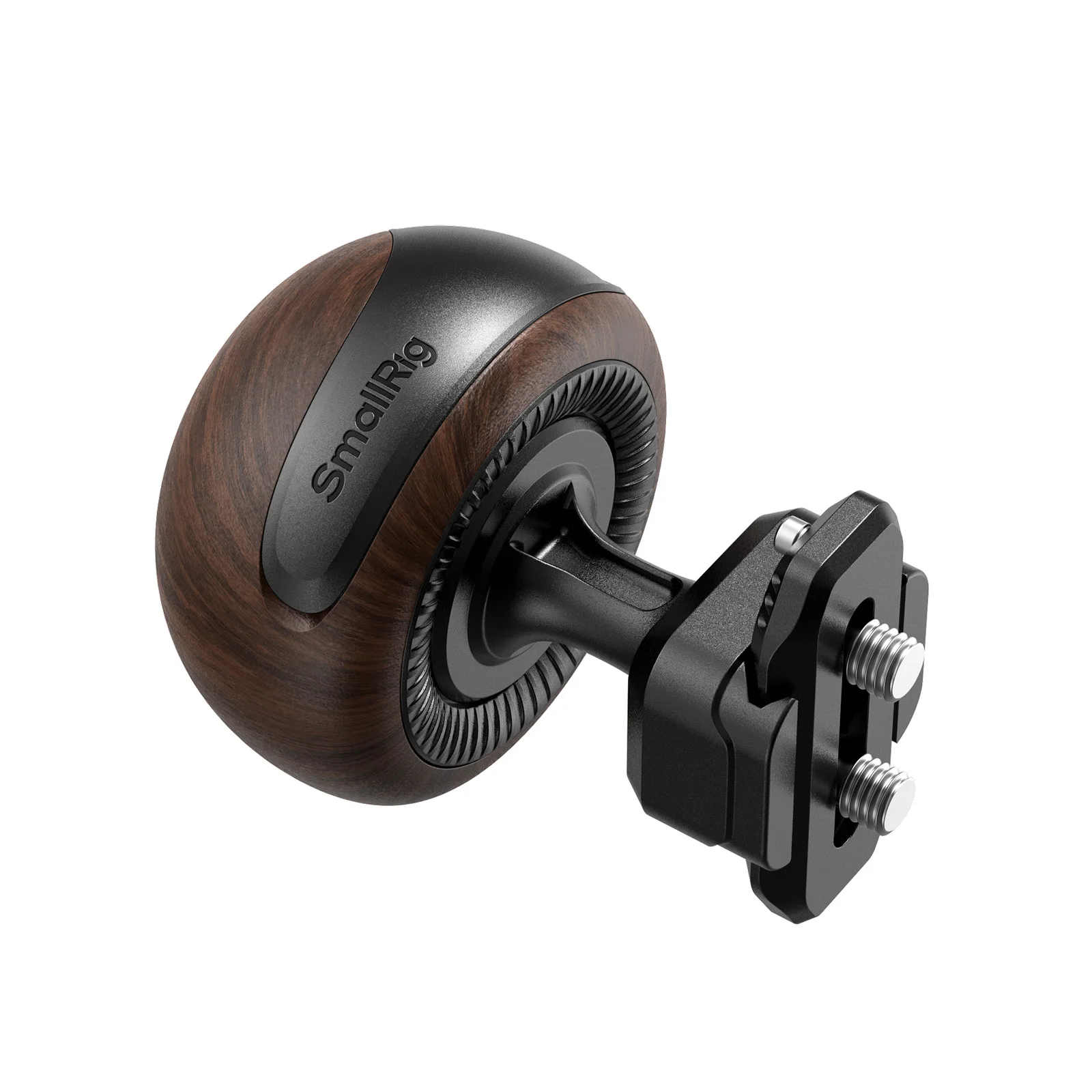 Mały drewniany uchwyt boczny SmallRig "HawkLock" H21 z szybkim mocowaniem do kamer, monitorów, klatek i płyt montażowych z szyną NATO "HawkLock" — zdjęcie produktu 7