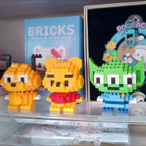 डिज्नी 108 स्टाइल स्टिच लिनाबेल स्टेलालू बिल्डिंग ब्लॉक्स प्रिंसेस कार्टून फिगर्स ब्रिक्स बच्चों के असेंबली खिलौने मॉडल गिफ्ट 6 best sales ईंटें लेगो - №1