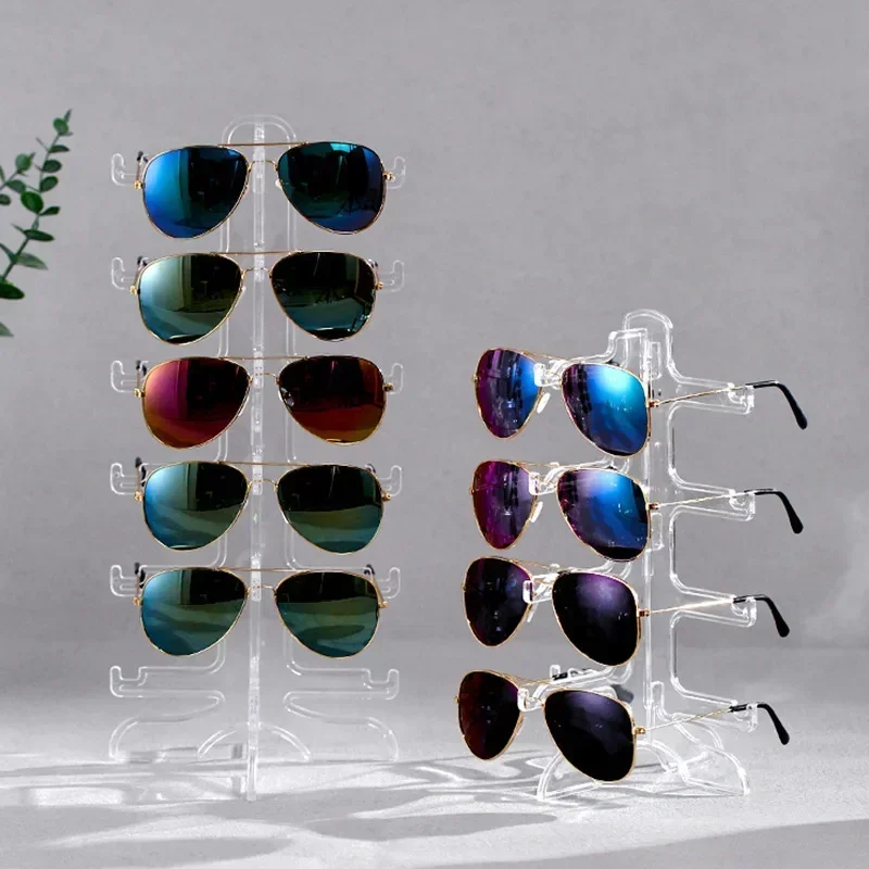 1PC New Perforation-free Multi-functional Multi Layer Display Rack Desktop Storage Rack Glasses Storage Rack