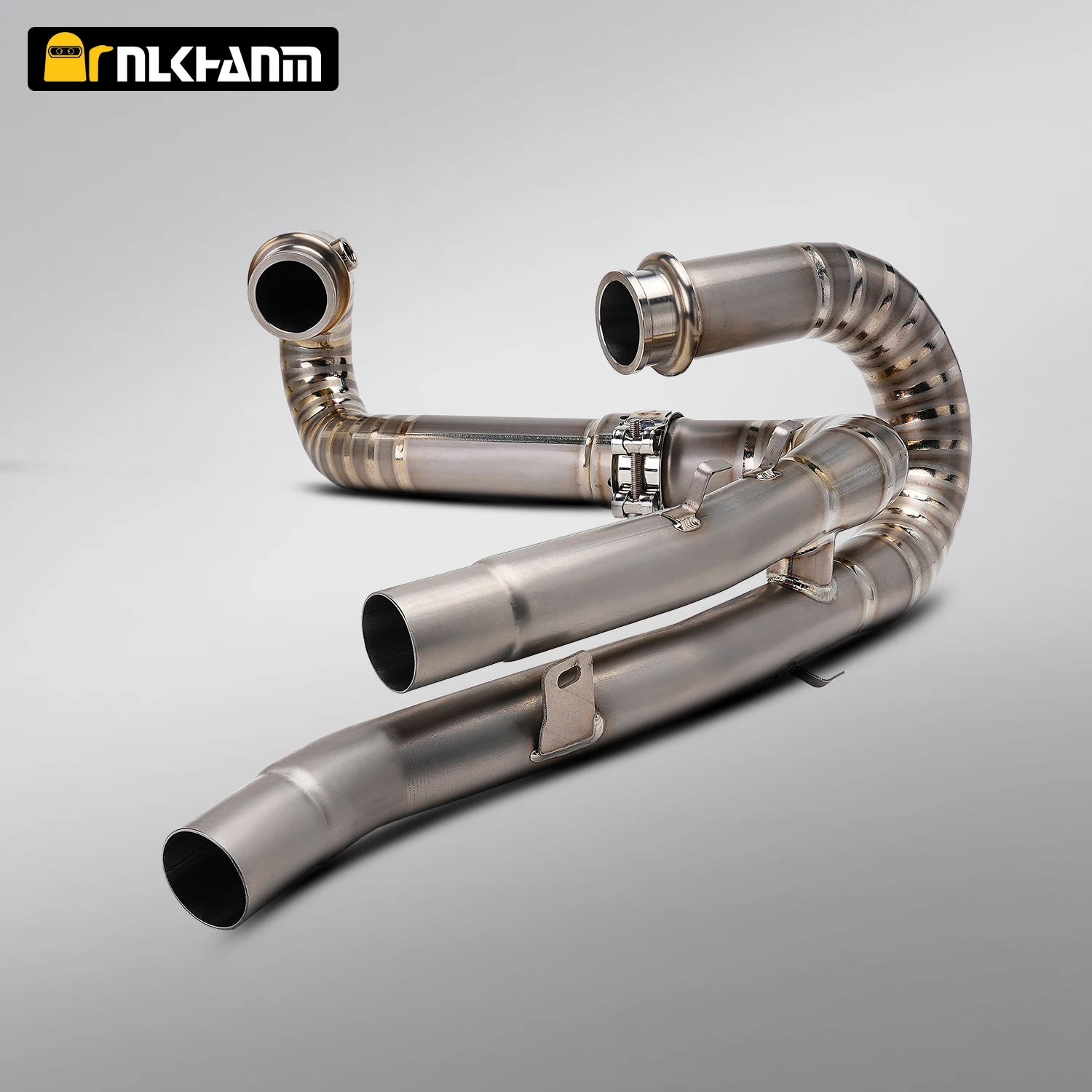 For Scrambler 1200 XC XE 2019-2023 Ti. alloy Motorcycle Exhaust Escape Systems Front Link Pipe Connect Original Muffler