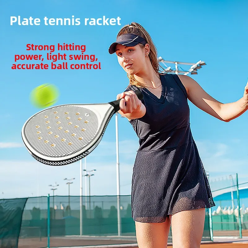 

Новейшая теннисная ракетка 2026 года из ультралегкого углеродного волокна, с высокой эластичностью и отличным качеством