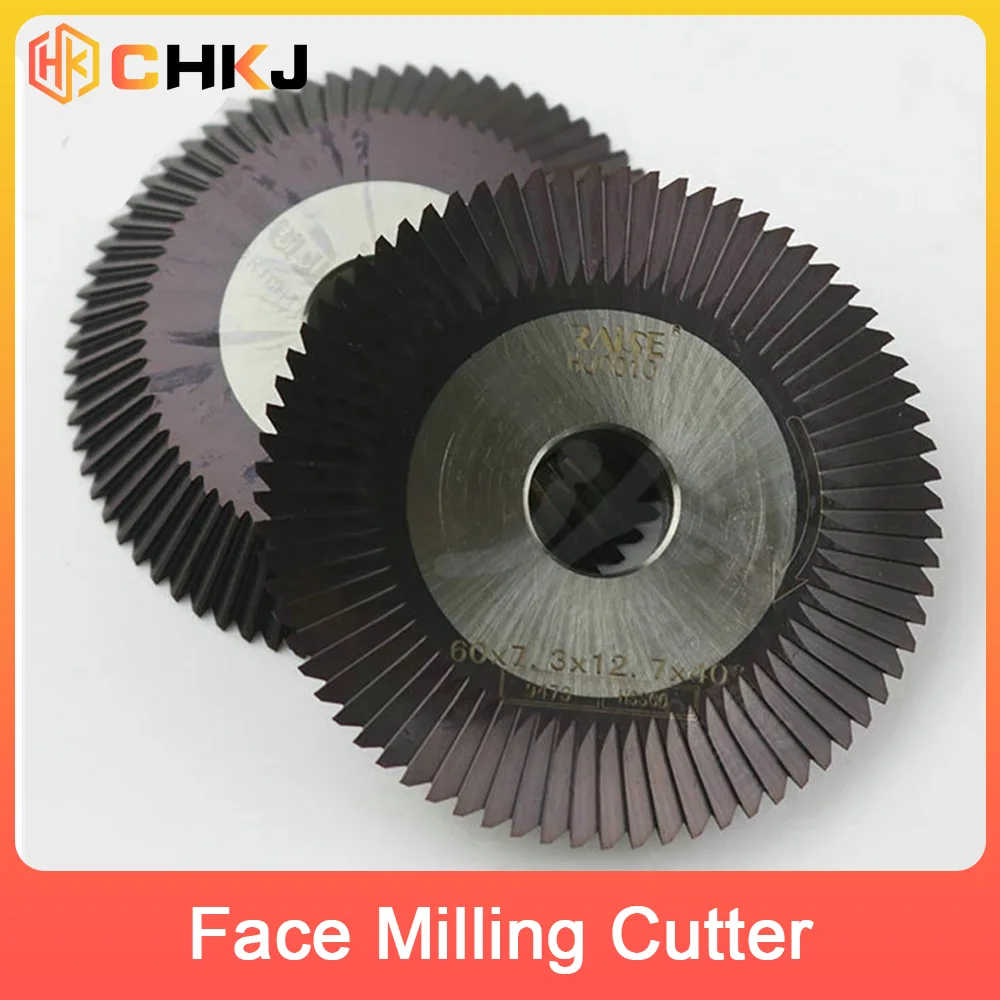 CHKJ Raise HJ0010 φ60x7.3xφ12.7 Face Milling Cutter For Key Cutting Machine 100A,100A1,100A2,100A3,233-A,233B,233C,100-B,283