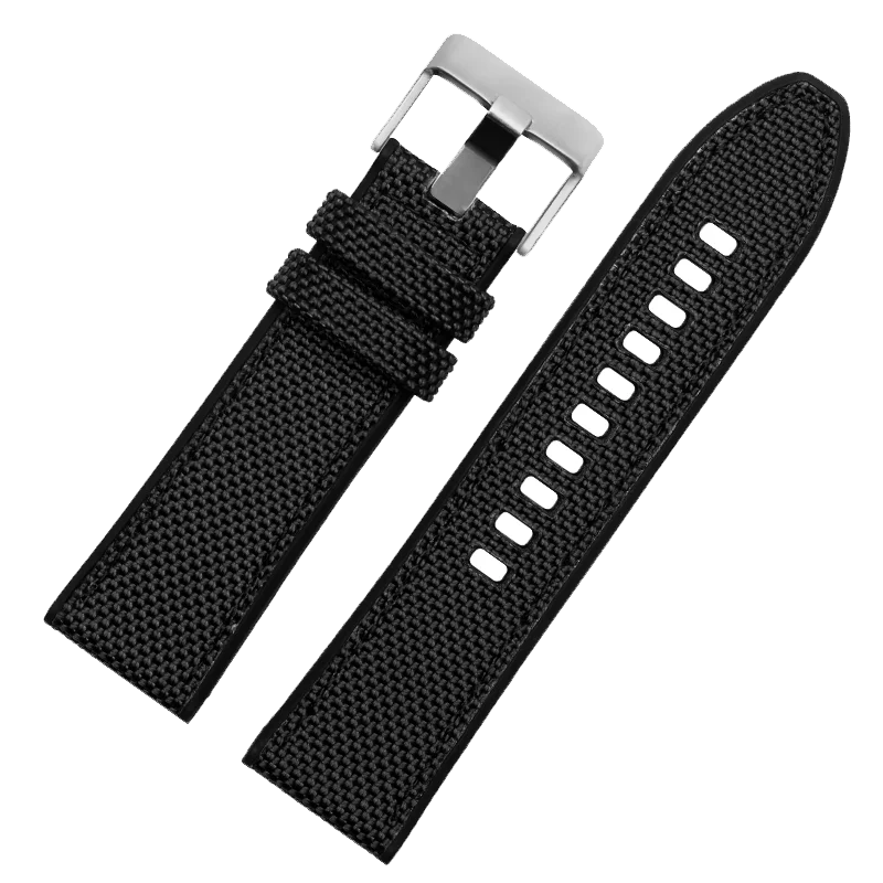 For Diesel Dz4500 Dz4506 DZ7420 DZ4318 Canvas Silicone Watch Strap Men\'s Officer Series 24mm 26mm 28mm  Nylon Watchband