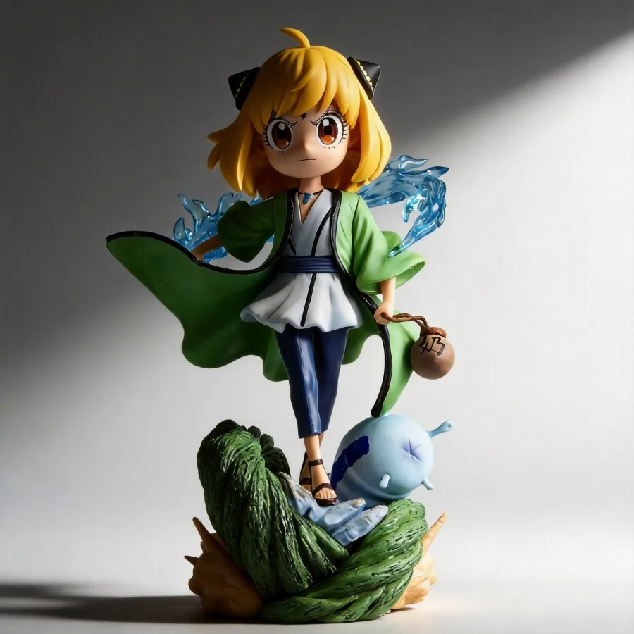 

Anya Cos Tsunade Figure - Spy x Family GK Parody Model Creative Gift Decoration Collectible 19cm