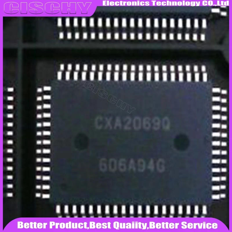 1pcs/lot CXA2069 CXA2069Q CXA2165 CXA2165Q QFP-64 CXA7009R QFP-80 CXB1446AR QFP-100 original In Stock