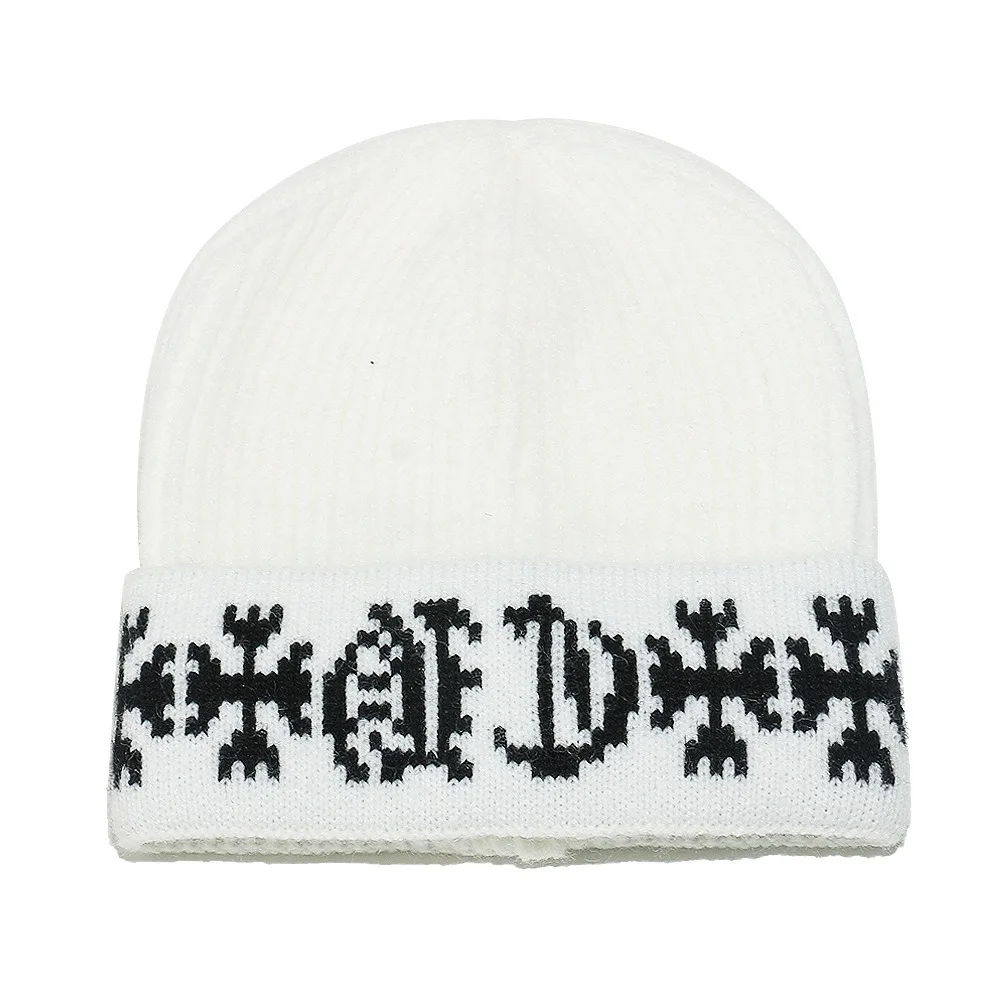 Beanie mit Alien-Print – weiche, warme Strickmütze für Damen, stilvolle, dehnbare Slouchy-Mütze für Freizeit und Reisen – Detail 4