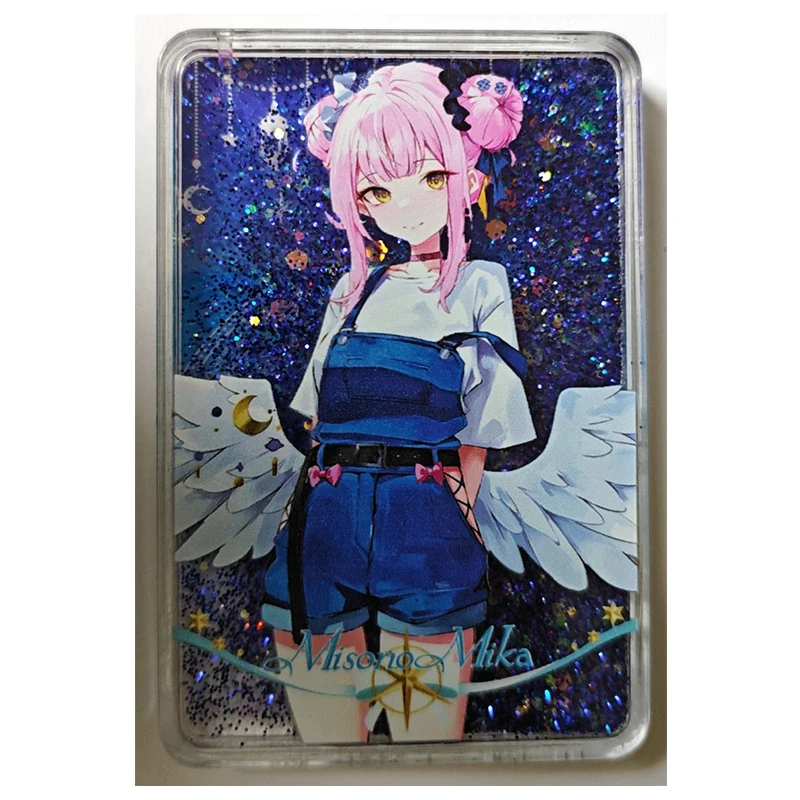 Anime Goddess Story 5 m09 ACG Quicksand card Ten maSaki Takamatsu Tomori Misono Mika boy Toy collection compleanno regalo di natale