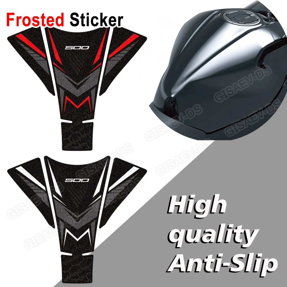 For Ninja Z500 Z 500 SE ABS 2024 2025 2026 2027 Frosted Motorcycle Fuel Tank Pad Sticker Knee Grip Scratch-Resistant Decals