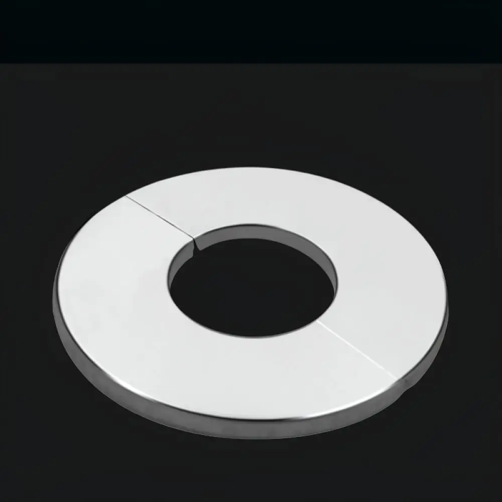 Wall Hole Cover For Pipe Plumbing Escutcheon Split Flange Stainless Steel Decorative Plate For Faucet Angle Valve Connector