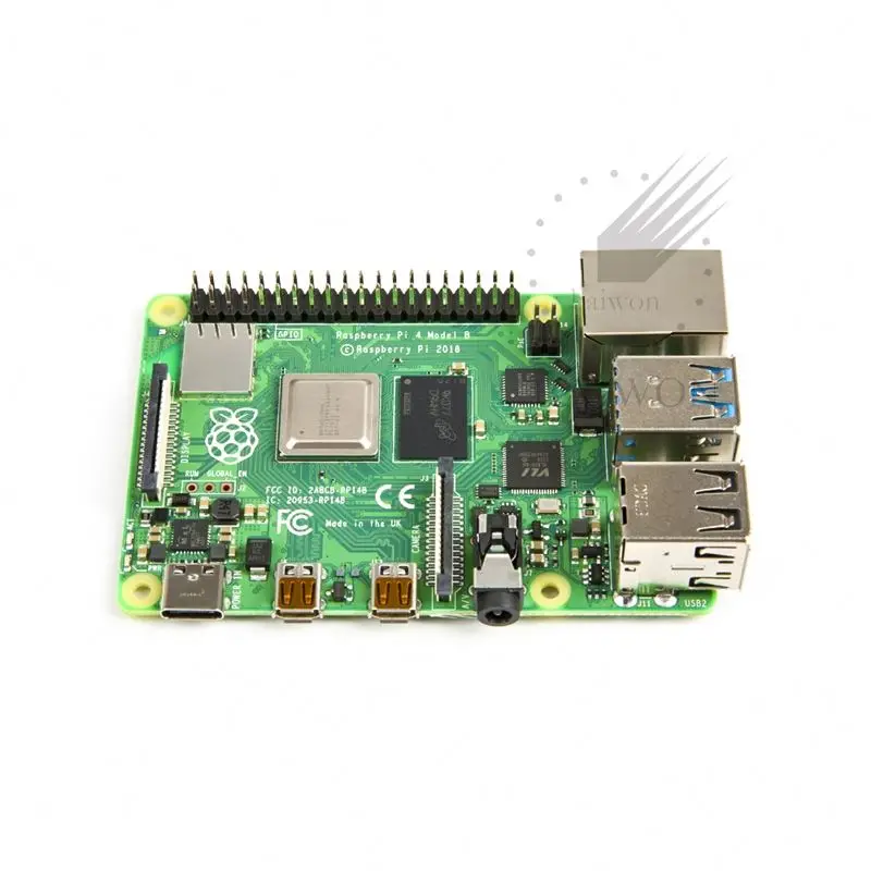 Best Seller Raspberry Pi 4 Module 4B BCM2711 Quad-core Cortex-A72 1.5GHz 4GB RAM WIFI Support POE 4GB E14 Version Raspberry