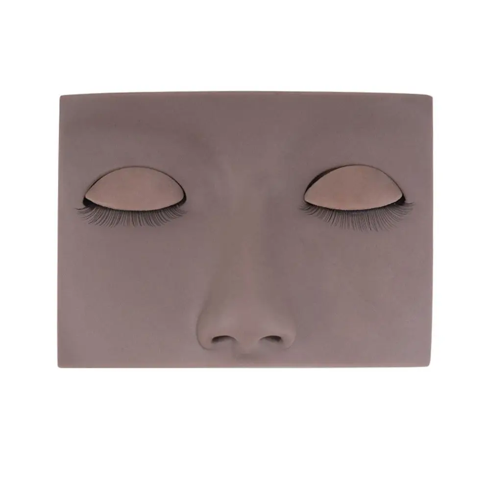 Cabeça de manequim para extensão de cílios 3d, treinamento de pálpebras removíveis, modelo cosmético, exibição diy, ferramentas de prática de extensões de cílios