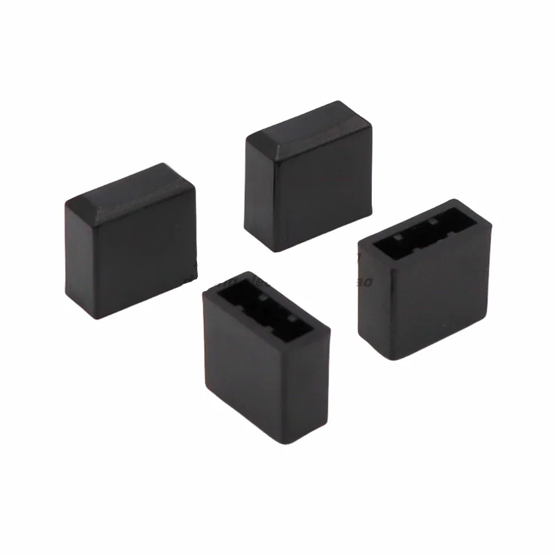 10PCS 12*5.5*11mm Plastic Key Cap Power Button Light Touch Switch Cap Square Hole 3.2*3.2mm Rectangular Switch Button Cap