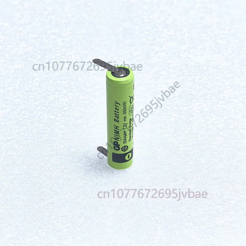 10PCS Replacement 1.2V AAA 550mAh Ni‑MH Rechargeable Battery With Welding Tabs for Electric Shaver