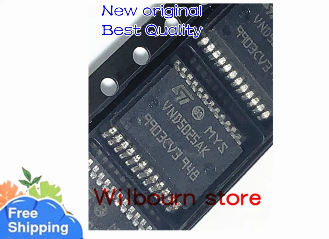 5PCS~50PCS/LOT VND5025AK  VND5025AKTR-E  VND5025AK-E SSOP24 New original