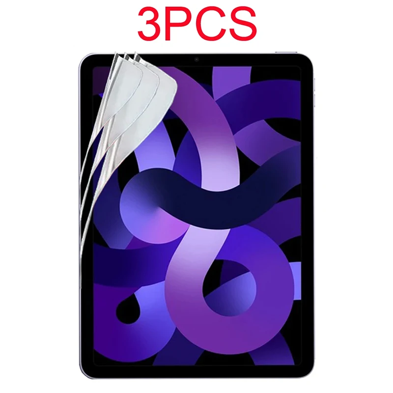 

Защитная пленка для экрана iPad 10th 2022 Air 5 4 10.9 Гидрогелевая пленка для iPad Mini 6 10.2 9. 8. 7. Gen iPad Pro 11 12.9 9.7 5th 6.