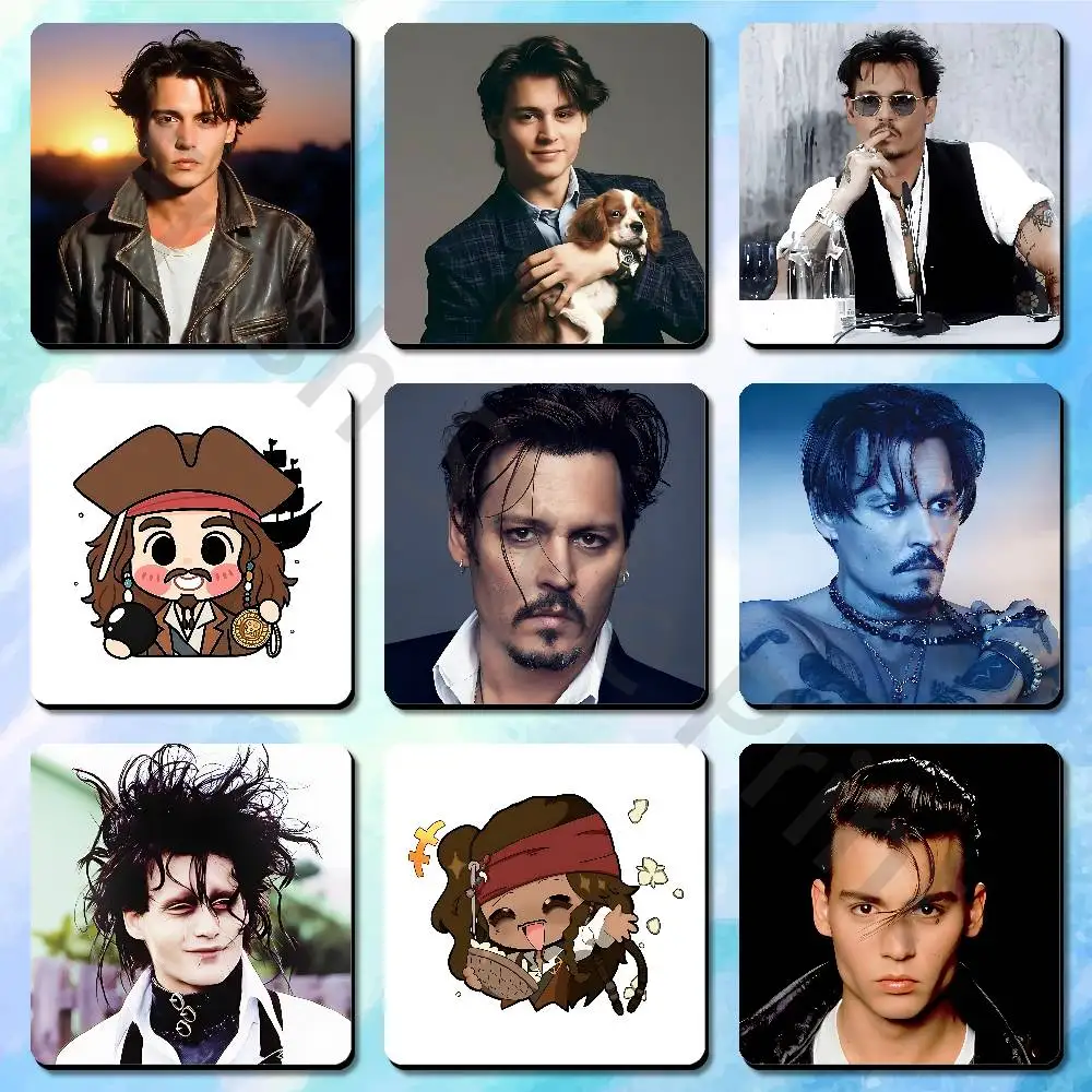 

J-Johnny D-Depp Actor Soft Magnetic Refrigerator Magnets Personality Decorations Creative Gifts