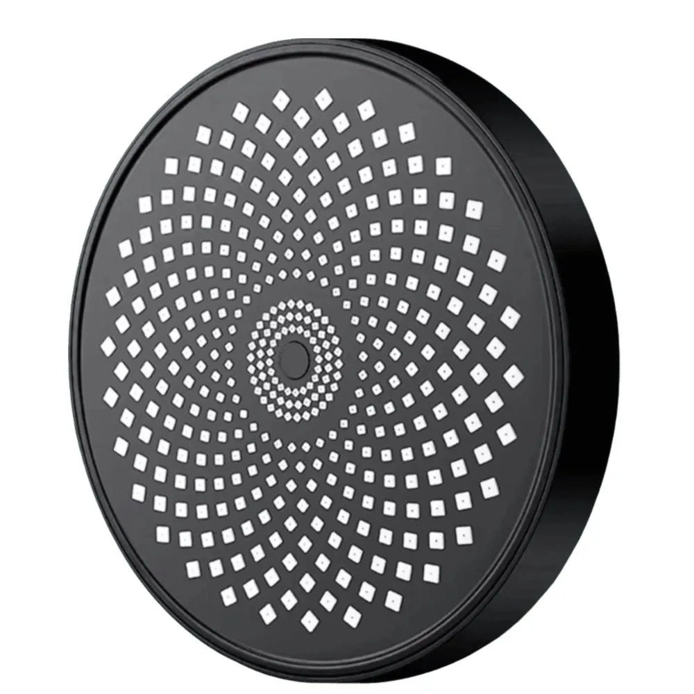 

9-inch Large Pressurized Shower Head 360° Swivel Big Panel Rainfall High Pressure Shower Head Internal Pressure Booster