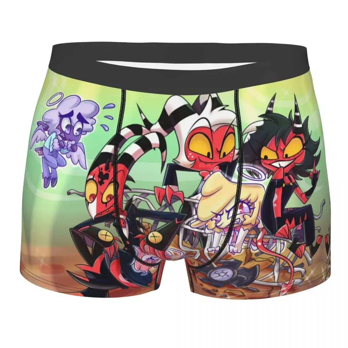 Characters Helluva Boss Blitzo Adult Animation Underpants Breathbale Panties Man Underwear Comfortable Shorts Boxer Briefs