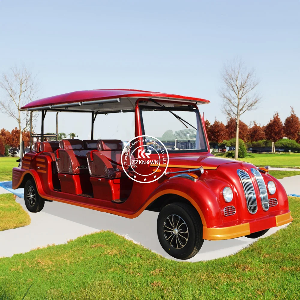 2024 New Mold Cool Golf Cart Golf Buggy Car 4x4 Electric Golf Trolley Club Car Special Transportation Vintage Classic Car