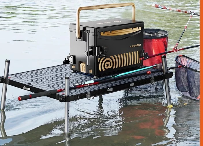 

New 2025 Diaoyutai Aluminum Alloy Portable Lifting Fishing Platform Multifunctional Folding